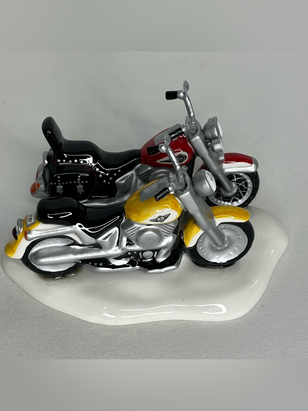 Department 56 Harley Davidson Fat Boy & Softail 54900 Original Box 1997